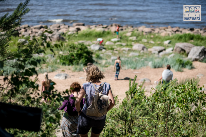 Šeimų karavanas III turas: per Latviją į Estiją