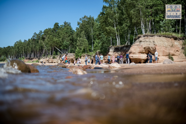 Šeimų karavanas III turas: per Latviją į Estiją